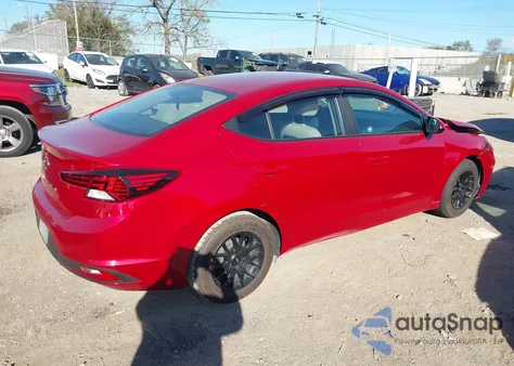 2020 Hyundai Elantra Se from USA, damaged, VIN KMHD74LF2LU017136